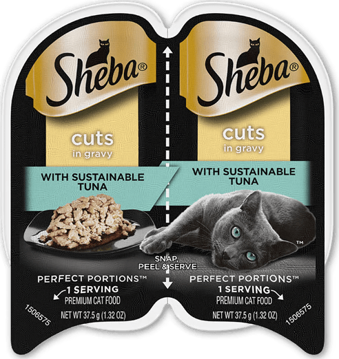 Sheba Cuts In Gravy Signature Tuna Entrée